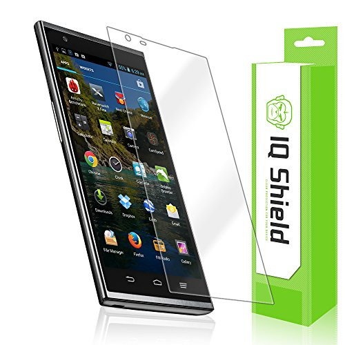 IQ Shield Screen Protector Compatible with ZTE ZMax LiquidSkin Anti-Bubble Clear Film