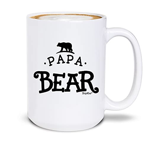 Shop4ever Papa Bear Ceramic Coffee Mug Tea Cup 15 oz