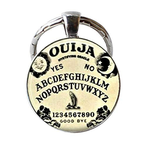 Vintage Ouija Board Photo Keychain Glass Jewelry Fashion Jewelry Gifts