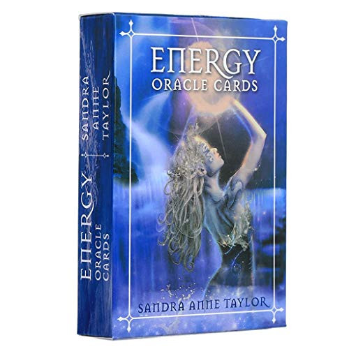 Scwopeuer Energy Oracle Cards English Version Tarot 53-Card Deck Divination-Family Party Board Game