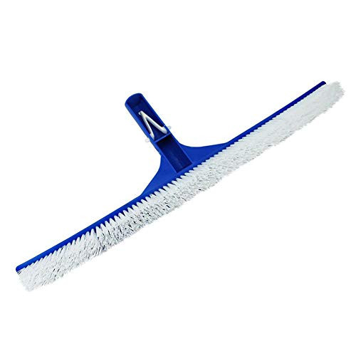 Pool Brush Head Swimming Pool Spa Pond Plastic Cleaning Brush Strong Bristles for Steps Tiles Floors Walls 18 Inch