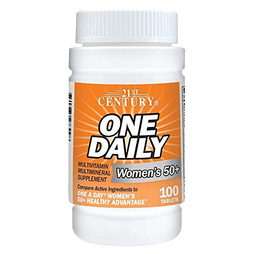21st Century One Daily 50 Plus  Womens- 100 Tabs