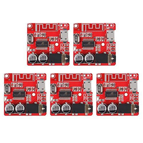 ACEIRMC 5pcs MP3 Bluetooth 4.1 Amplifier Module- Mini MP3 Lossless Decoder Board Car Speaker Amplifier Board WAV Plus APE Plus FLAC Plus MP3