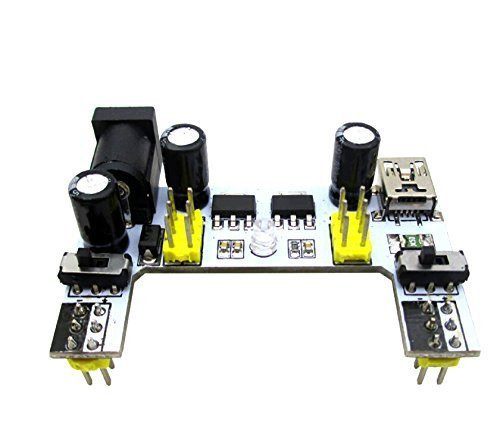 DollaTek MB102 Breadboard Power Supply Module 3.3V 5V for Arduino Board Solderless Breadboard