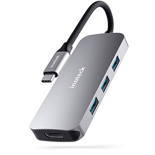 Inateck USB C Hub(7 in1),4K USB-C to HDMI Adapter,Micro SD/SD Card Reader,3 USB Ports,PD Port,Compatible with MacBook Pro and Other Type C Devices Inateck USB C Hub(7 in1),4K USB-C to HDMI Adapter,Micro SD/SD Card Reader,3 USB Ports,PD Port,Compatible with MacBook Pro and Other Type C Devices
