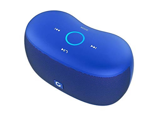 DOSS SoundBox XS Touch - Blue Portable Wireless Bluetooth Speaker