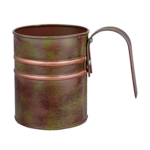 Hanging Flower Pot with Detachable Hook - Balcony Planters - Metal Planters for Railing Fence Window Patio - Hanging Planter Indoor Outdoor - Iron Flower Pot - Bucket Table Planter - Hanger Planter Hanging Flower Pot with Detachable Hook - Balcony Planters - Metal Planters for Railing Fence Window Patio - Hanging Planter Indoor Outdoor - Iron Flower Pot - Bucket Table Planter - Hanger Planter