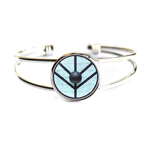Viking Bangle Viking Jewelry Vikings Bangle Shield Bracelet Viking Jewellery Maiden Women Gift Lagertha Inspired-TAP368