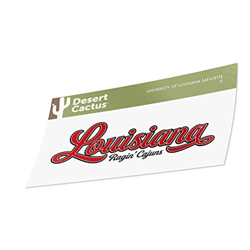University of Louisiana Lafayette Vinyl Decal Laptop Water Bottle Car Scrapbook -Sticker - 17-