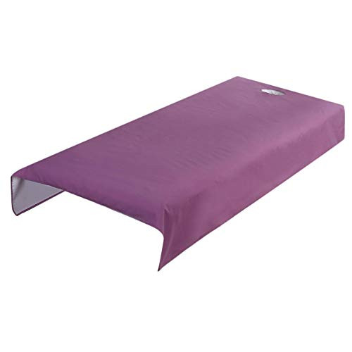 menolana Massage Bed Sheet Disposable Stretcher Sheets Mattress Cover Pad Table Bed Sheets for SPA Tattoo Hotels Beauty Salon - Purple
