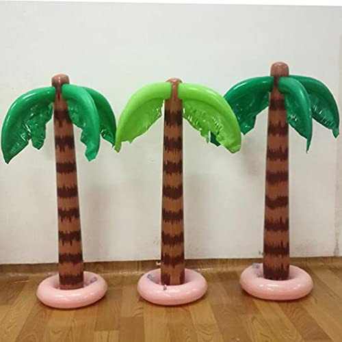 BullBallBoll 90cm Inflatable Tropical Palm Tree Pool Beach Party Decor Toy Outdoor Supplies Inflatable TropicalPalm Tree Pool Beach