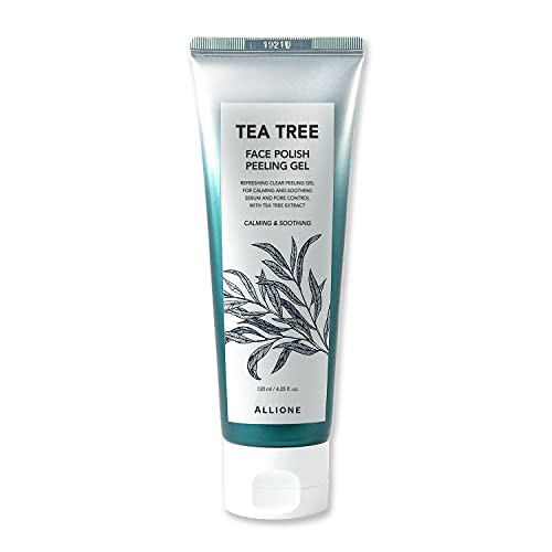 W BEAUTY Face Polish Peeling Gel Tea Tree 120ml 4.05 fl. oz. Gommage Skin exfoliator Helps Dead Skin Removal Deep Cleansing dull and flaky skin clogged pores W BEAUTY Face Polish Peeling Gel Tea Tree 120ml 4.05 fl. oz. Gommage Skin exfoliator Helps Dead Skin Removal Deep Cleansing dull and flaky skin clogged pores