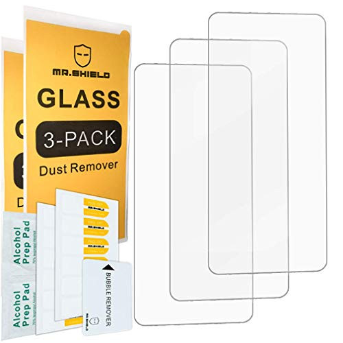 `-3-Pack--Mr.Shield Designed For Samsung -Galaxy S21 Plus 5G- / Galaxy S21 Plus  5G -6.7 inch- -Tempered Glass- -Japan Glass with 9H Hardness- Screen Protector with Lifetime Replacement