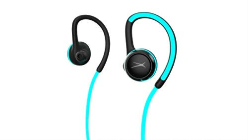 Altec Lansing MZX890-BLK Run Bluetooth Earbuds, Sweatproof, Secure and Lightweight Fit, 8 Hour Battery Life, Hands Free, Sweatproof, Hours of Battery Life, Comfortable Fit, Black