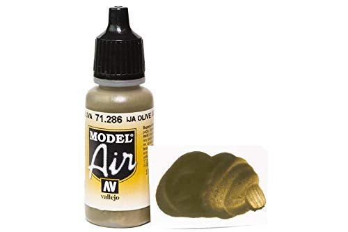 Vallejo Ija Olive Green 17ml Paint Vallejo Ija Olive Green 17ml Paint