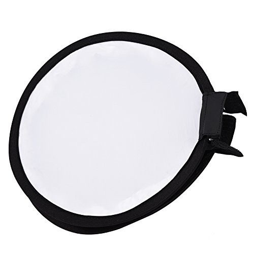 Softbox Lighting Kit Mini Portable Round Beauty Dish Speedlite Flash Diffuser Softbox for Nikon Canon Sony for Portrait Video and Shooting-30cm-