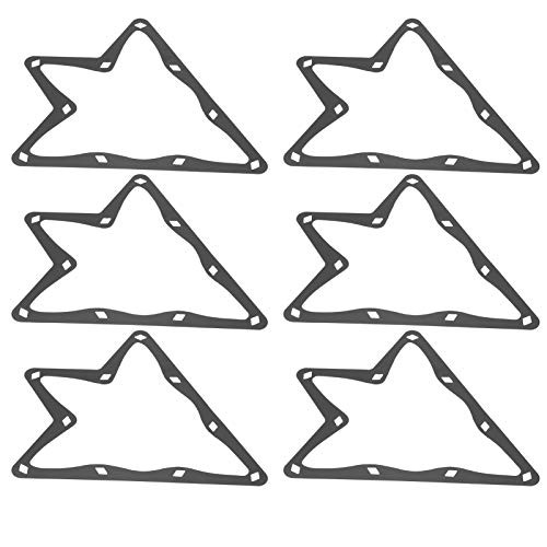 BuyWeek Billiard Ball Rack- Pool Table Balls Triangle Positioning Sheet Multifunction Billiard Ball Holder Billiard Cue Accessories