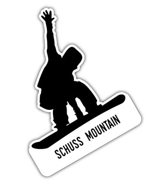 Schuss Mountain Michigan Ski Adventures Souvenir 4 Inch Vinyl Decal Sticker Board Design Schuss Mountain Michigan Ski Adventures Souvenir 4 Inch Vinyl Decal Sticker Board Design