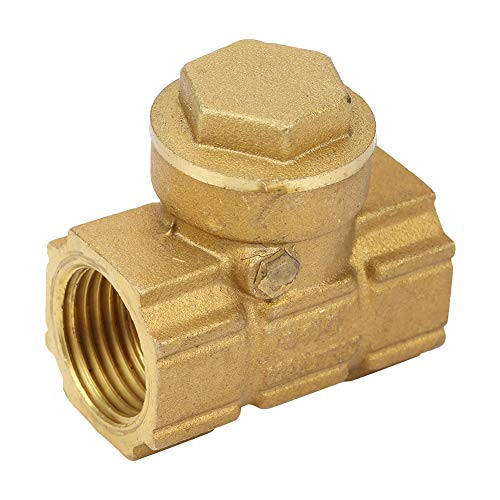 One-Way Non-Return Automatic Check Valve DN15 Brass for Oil Water Acidic