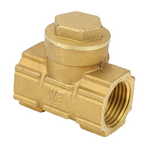 Female Thread Non-Return Brass Automatic Check Valve DN15 for Water Oil Acidic Media