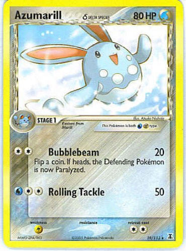 Pokemon - Azumarill ? -19- - EX Delta Species