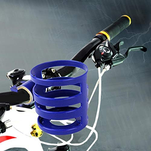 Bicycle Handlebar Bottle Holder Plastic Adjustable Bike Drink Cup Water Bottle Holder Bracket Rack Cage Cycling Bike MTB -Color : Blue- Bicycle Handlebar Bottle Holder Plastic Adjustable Bike Drink Cup Water Bottle Holder Bracket Rack Cage Cycling Bike MTB -Color : Blue-