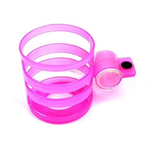 Bicycle Handlebar Bottle Holder Plastic Adjustable Bike Drink Cup Water Bottle Holder Bracket Rack Cage Cycling Bike MTB -Color : Pink- Bicycle Handlebar Bottle Holder Plastic Adjustable Bike Drink Cup Water Bottle Holder Bracket Rack Cage Cycling Bike MTB -Color : Pink-