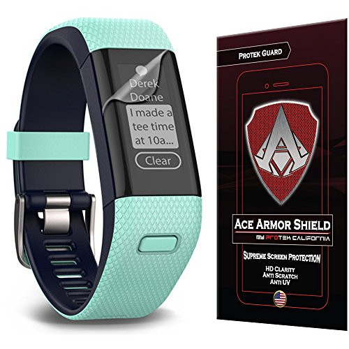 Ace Armor Shield Shatter Resistant Screen Protector for The Garmin Approach X40 with Free Lifetime Replacement Warranty