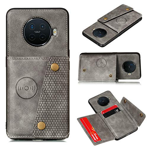 Case for Huawei P40 Pro 5G ELS-AN00 ELS-NX9 ELS-N29 -Huawei Elsa- Case Cover .360 Rotating Bracket  Plus  car Bracket Magnetic Absorption.for Huawei P40 Pro 5G Silver