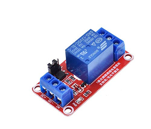 One 1 Channel 12V Relay Module Board Shield with Optocoupler Support High and Low Level Trigger Power Supply Module for Arduino