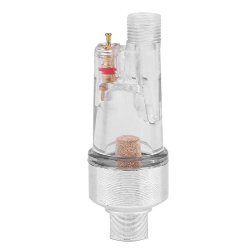 Hose Paint Air Filter Separator- 1/8" Oil-Water Regulator Compressors Fittings Airbrushing Moisture Water Trap