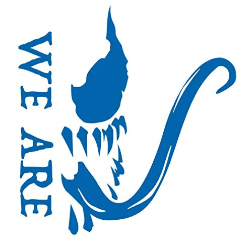 WE are Venom Vinyl Sticker Decals for Car Bumper Window Laptop Tablet Phone -6" x 5.7"- Blue- WE are Venom Vinyl Sticker Decals for Car Bumper Window Laptop Tablet Phone -6" x 5.7"- Blue-