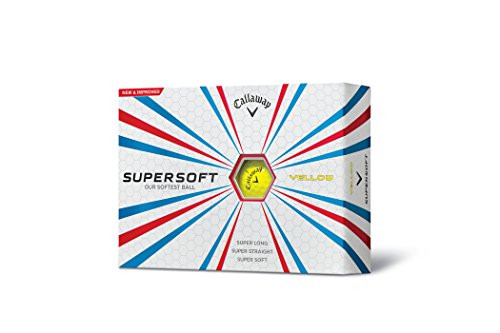 Callaway Supersoft Golf Balls, Prior Generation,  (One Dozen), Yellow