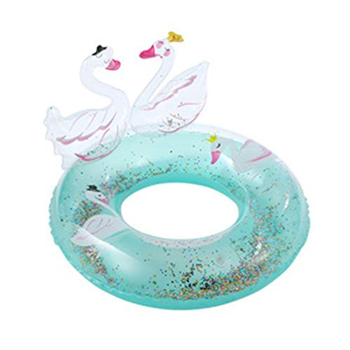 LEFUYAN Swimming Ring Inflatable Flamingo Unicorn Swim Tube Ring for Kids Summer Beach Party Pool Toys Fun Beach Floaties Swimming Party Lake and Beach Floaty Summer Fun Toy Summer Pool