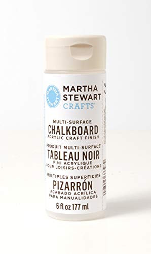 Martha Stewart Crafts Martha Stewart Decoupage Chalkboard Finish Paint- 6 oz- Clear