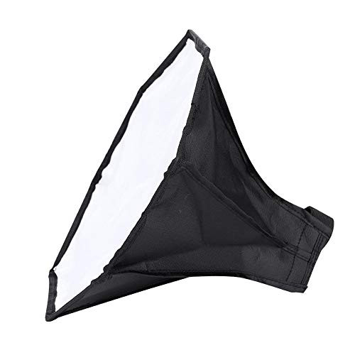 Bindpo Flash Softbox-30cm Portable Universal Detachable Flash Flashlight Softbox Diffuser Softbox Photography Accessory for Digital Camera External Speedlite