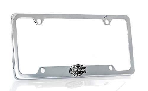 Harley-Davidson 3D Bottom Bar & Shield License Plate Frame Holder