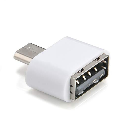Micro USB Male to USB 2.0 Female Adapter OTG Converter for Android Tablet Phone Multi-Function Adapter White Micro USB Male to USB 2.0 Female Adapter OTG Converter for Android Tablet Phone Multi-Function Adapter White