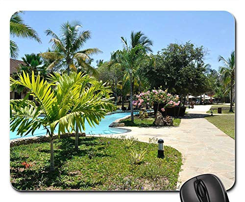 Mouse Pad - Resort Holiday Swimming Pool Pool Water Garden