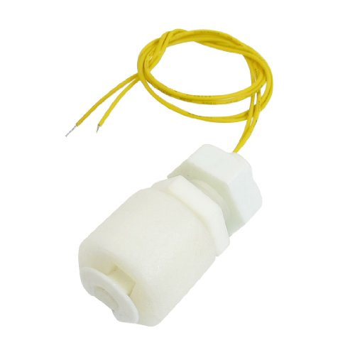 IIVVERR Aquarium Tank Liquid Water Level Sensor Horizontal Floating Switch 24mm x 30mm -Tanque de acuario Sensor de nivel de agua líquida Interruptor flotante horizontal de 24 mm x 30 mm
