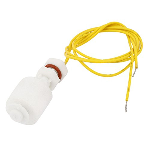 IIVVERR 35mm PP Tank Pool Water Level Liquid Sensor Vertical Float Switch New -Interruptor de flotador vertical líquido de nivel de agua de la piscina del tanque de 35 mm PP Nuevo