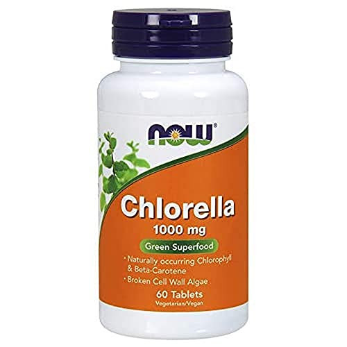 NOW Foods - Chlorella 1000 mg. - 60 Tablets NOW Foods - Chlorella 1000 mg. - 60 Tablets