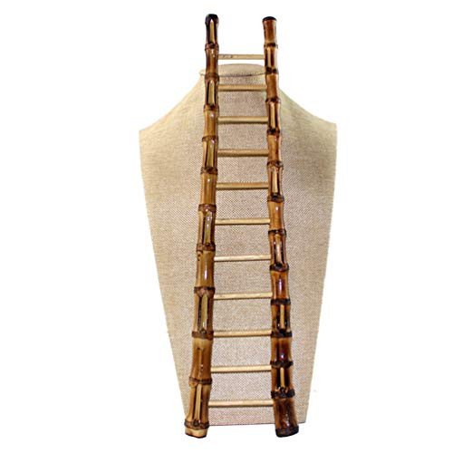 Cabilock Ladder Miniature Dollhouse Step Ladders Miniature Doll Furniture Doll House Bamboo Ladder Model for Dollhouse Mini Micro Furniture Decoration