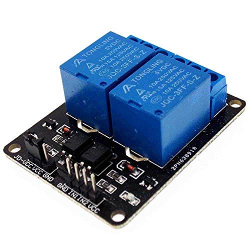 1PCS 5V 2-Channel Relay Module Shield for Arduino ARM PIC AVR DSP Electronic 5V 10A 2 Channel Relay Module