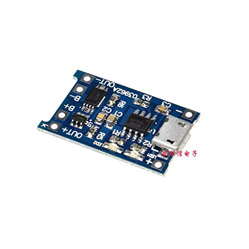 1pcs/lot USB 5V 1A 18650 TP4056 Lithium Battery Charger Module Charging Board with Dual Functions