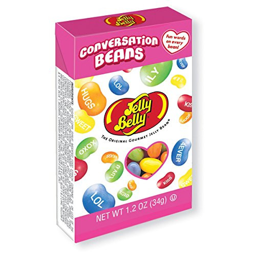 Jelly Belly Conversation Beans - 1.2 oz flip top box - Official- Genuine- Straight from the Source