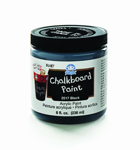 FolkArt 2517 8-Ounce Chalkboard Paint- Black by FOLKART