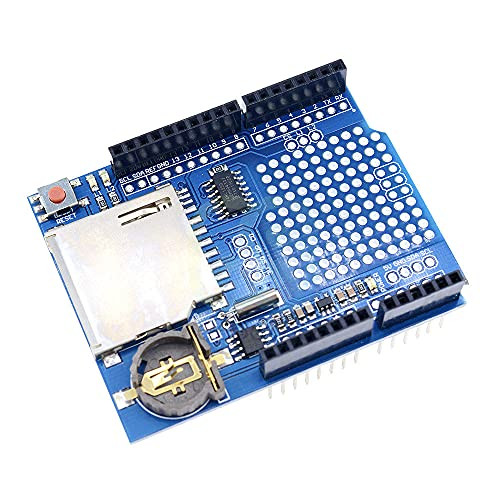 DS1307 Logging Recorder Data Logger Shield Data Recorder Module with Micro SD Slot V1.0 for Arduino UNO