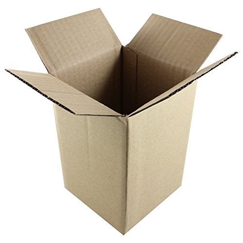 HGP 7" x 7" x 12"- Single- Corrugated Cardboard Shipping Mailing Moving Box
