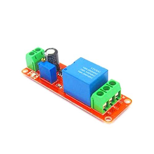 GalaxyElec DC 12V Timer Delay Relay Shield Module NE555 Timer Switch Adjustable Controller Module 0 to 10 Second 0~10S Car Oscillator